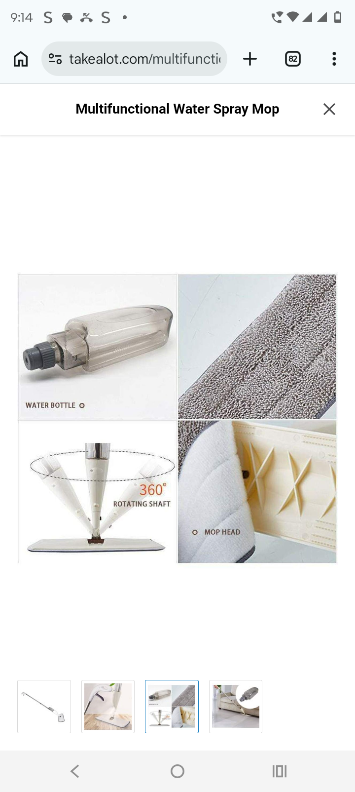 Spray mop